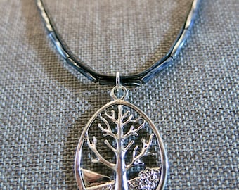 Silver Tree of Life Necklace