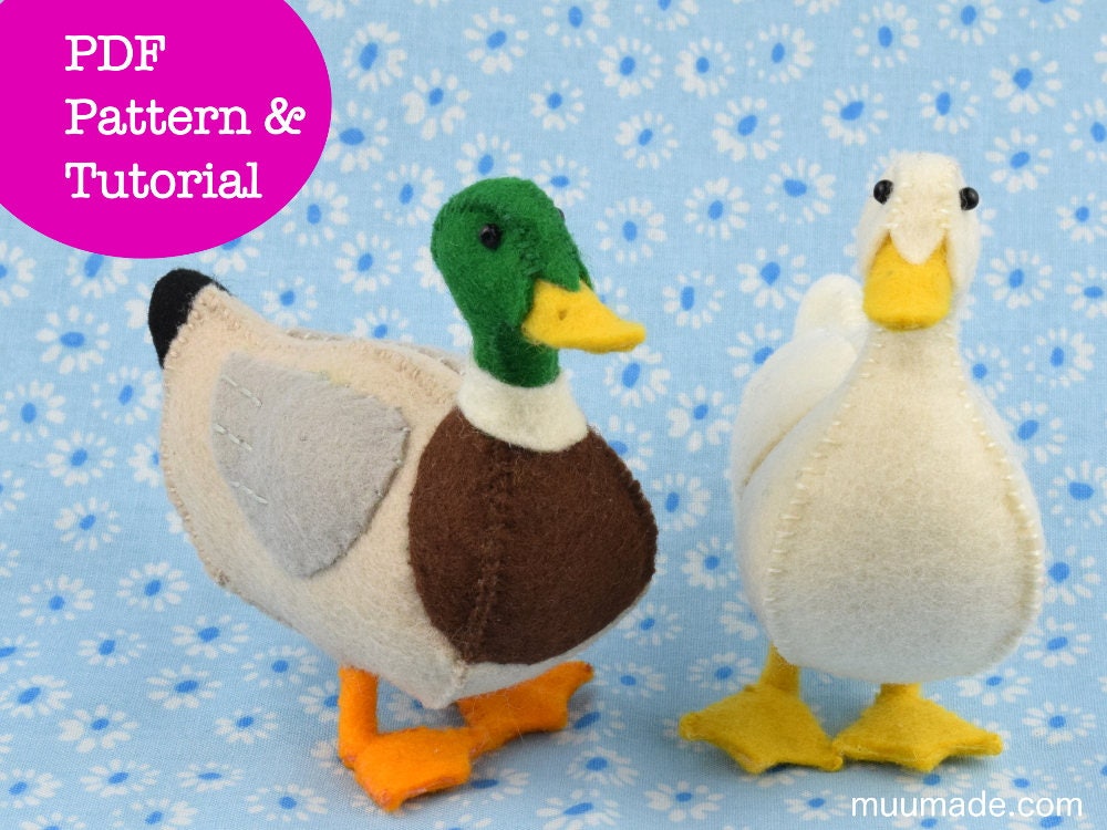 stuffed duck pattern