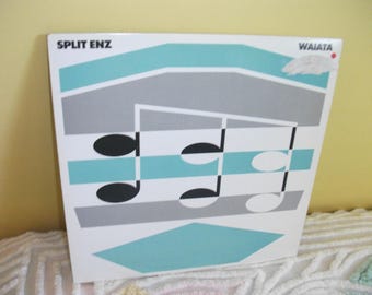 Split Enz Waiata Vinyl Record Album NEAR MINT condition