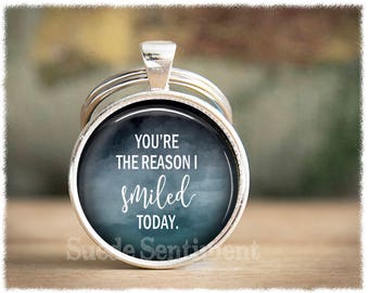 Boyfriend Keychain • Long Distance Relationship • Mens Keychain • Boyfriend Gifts • Mens Gift