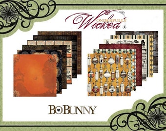 BoBunny "Wonderfully Wicked" Paper Set