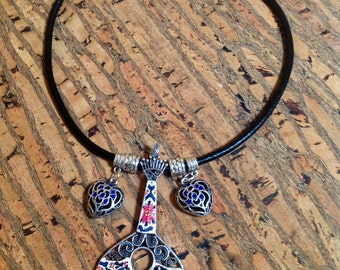 Portuguese JewelryPortuguese JewelryNecklace, with typical Portuguese guitar, " FADO"