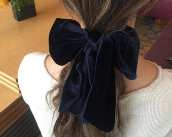 Velvet Ribbon Hair Tie