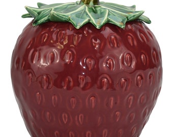 McCoy Pottery Strawberry Cookie Jar