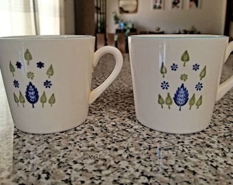 Alpine Swiss Chalet Mugs set of 2