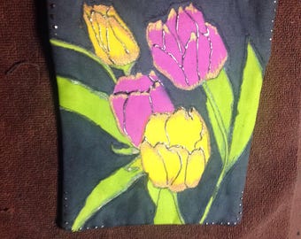 Hand painted purse