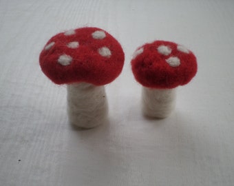 Toadstool woodland decoration