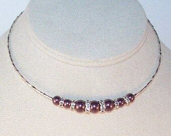 Swarovski Pearls and Crystal Necklace