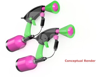 3D Printed Splatoon 2 Splat Dualies