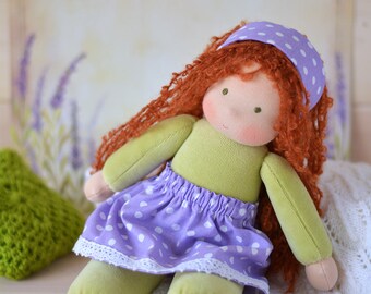 Waldorf doll Pippi Ready to ship