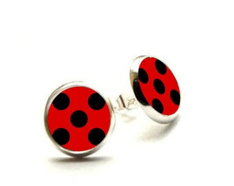 Miraculous Ladybug Earrings - Hypoallergenic Nickel Free Earrings