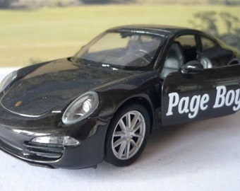 Wedding Day Personalised Car Name Page Boy Usher Best Man Ring Bearer Name Gift Boys Toy Porsche 911 Wedding Car Model Boxed Present