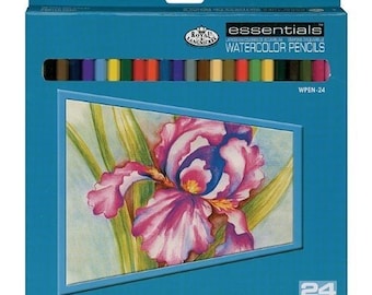 Royal Essentional Watercolor Pencils 24 Pc Set