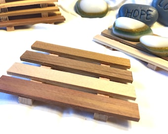 SOAP DISH SPECIAL - 28 Western Red Cedar Soap Dishes Just .95 cents each - limited quantities available