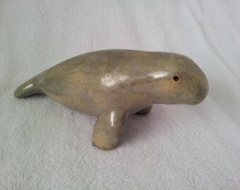 Vintage MANATEE Statue Figurine