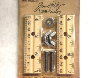 Tim Holtz - Idea-ology Collection - Ruler Binding