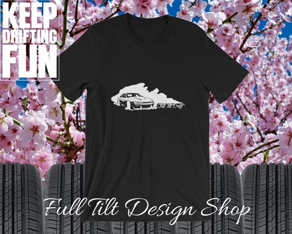 Full Tilt Drift S14 Kouki Silvia 240sx 180sx Nissan Drifting Short-Sleeve Hoonigan Unisex SR20DET 200sx T-Shirt