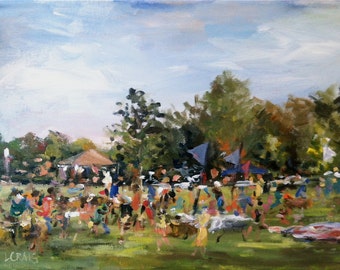 County Fair Fine Art Giclee Print