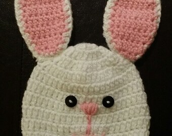 Bunny Rabbit Crochet Hat