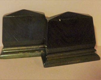 Traditional Wood Bookends plain modern traditional pair of Book Ends Home Decor