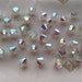Swarovski #5301 Crystal AB 2X Bicone Faceted Beads 3mm 4mm 6mm