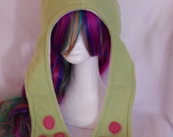 Fleece cap with octopus arms for adults, single size