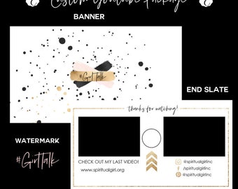 CUSTOM Youtube Banner | Youtbe Header | Youtube Cover | Youtube Branding - Social Media Branding