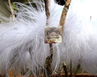 White Marabou Boa Feathers