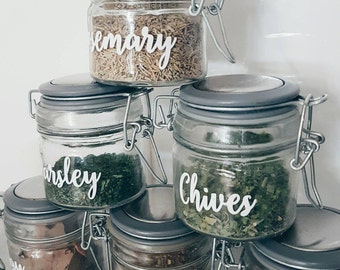 small jar labels