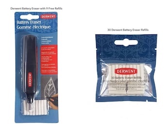 DERWENT Battery Eraser Complete With Refill Pack