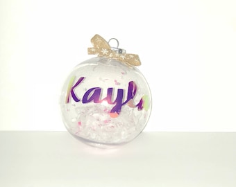 Personalized Name Ornament
