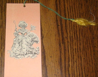 SALE Vintage Tally Card (Little Bo Peep)
