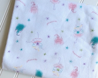 Marcus-Brothers-Fabric-By-The-Yard-Princess-Pink-princess ballerina-Cotton-Flannel-Quilt-Fat-Quarter-Sew-DIY-Projects-Crafts-Supplies