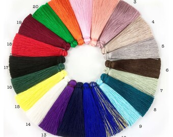 2pc 70mm Beautiful Silk Tassel