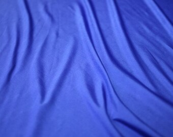 Radiant Blue Venezia Fabric 62" Wide Per Yard