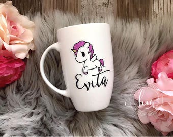 Personalized Unicorn Mug