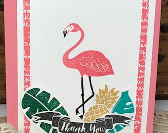Set of 4 handmade Thank You Notecards, Friendship Cards, Greeting Card Set