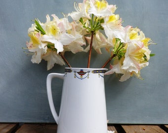 Edwardian Milk Jug Milk Pitcher Jug China Kitchenalia