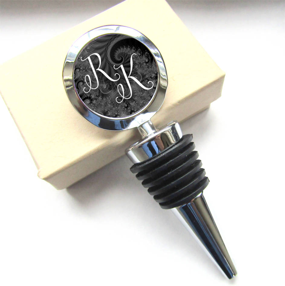 Personalized Wine Bottle Stopper Housewarming Gift Custom