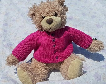 Doll knit clothes pattern Blythe knitting pattern Teddy bear