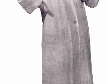 1920s Vintage KNIT Coat Pattern Download PDF File Roaring Twenties Downton Abbey Fashion