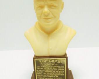 1963 Sports Hall of Fame Busts Christy Mathewson - HTF