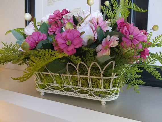 Vintage style floral arrangement