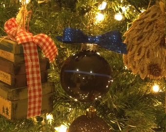 Blue Lives Matter Christmas Ornament - Blue Lives Matter Christmas
