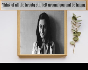 Anne frank quote Printable Wall Art