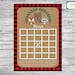 Baby shower bingo game, Lumberjack baby shower bingo game, printable game, woodland baby shower, baby shower game, baby bingo cards