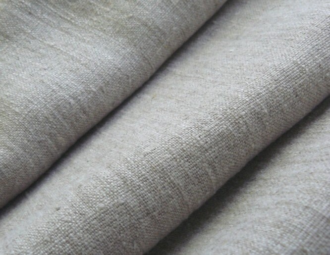 ECO FRIENDLY Natural burlap linen fabric with