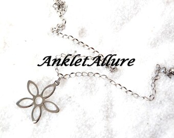 Beach Proof Anklets Silver Anklet Stainless Steel Ankle Bracelet Chain Anklet GUARANTEED Anklets for Women
