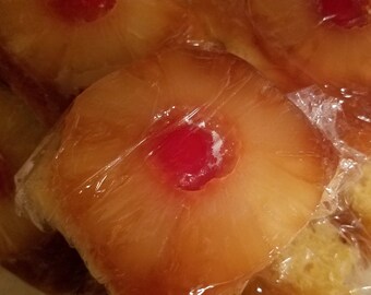 Homemade pineapple upsidedown cake