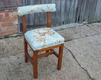Vintage Upholstered Child Child’s Chair